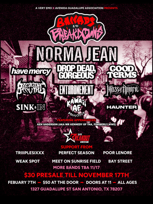 Ballads & Breakdowns VEP (Very Emo Person)